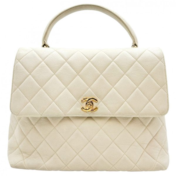 2000014246901044 7 Chanel Matelasse Handbag Ivory Gold