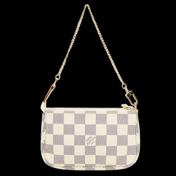 200004286019 Louis Vuitton Mini Pochette Handbag White