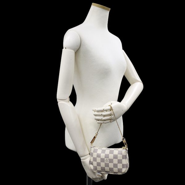 200004286019 7 Louis Vuitton Mini Pochette Handbag White