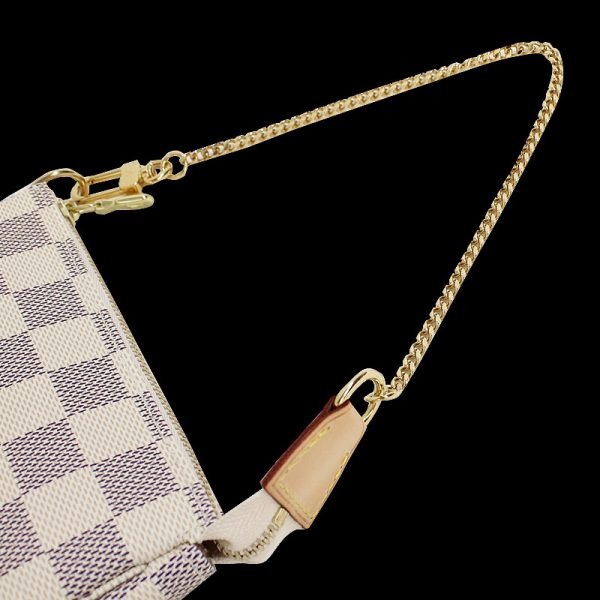 200004286019 9 Louis Vuitton Mini Pochette Handbag White