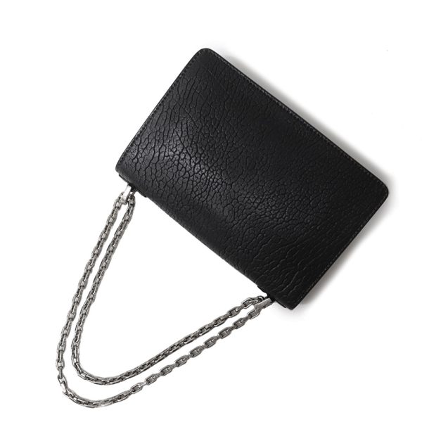 200004731019 6 Christian Dior JADIOR Mosaic Flap Chain Shoulder Bag Lambskin Black