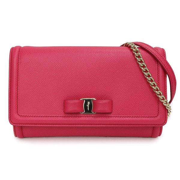 200005479019 Salvatore Ferragamo Mini Chain Shoulder Bag Pink