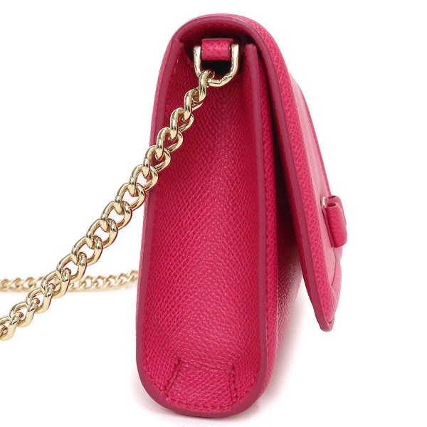 200005479019 4 Salvatore Ferragamo Mini Chain Shoulder Bag Pink