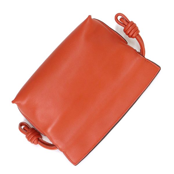 200005576019 6 Loewe Flamenco Clutch 2way Shoulder Bag Orange