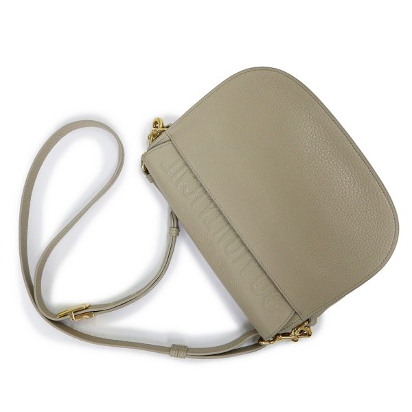 200005806019 6 Christian Dior Dior Bobby Medium Shoulder Bag Grain Calf Beige