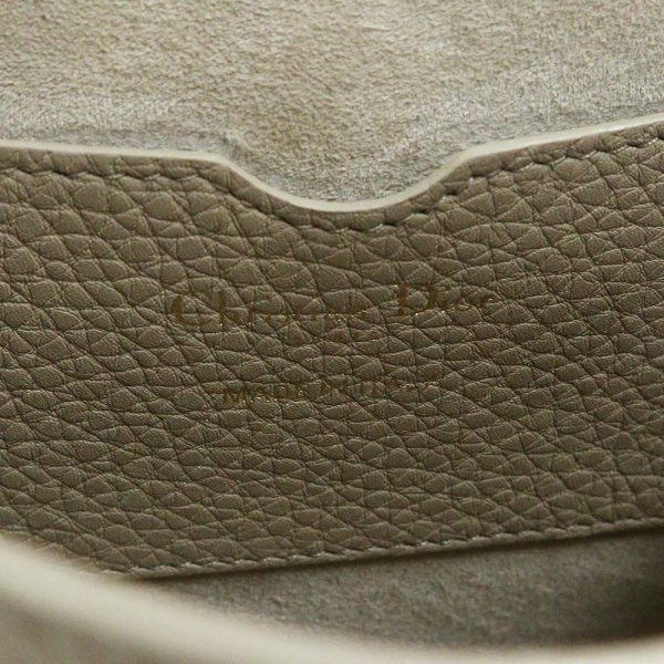 200005806019 9 Christian Dior Dior Bobby Medium Shoulder Bag Grain Calf Beige