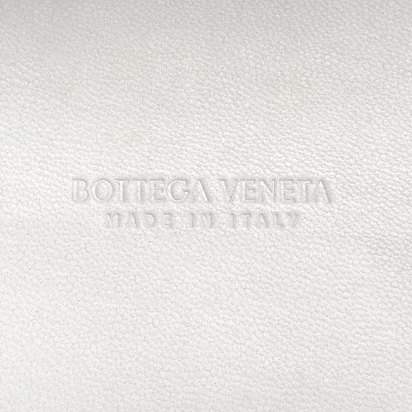 200006822019 9 Bottega Veneta Mini Hippo Lambskin Leather Shoulder Handbag White Gold