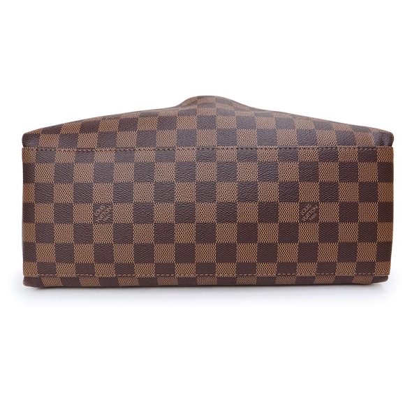 200007517019 7 Louis Vuitton Odeon Tote MM Shoulder Handbag Damier Leather Brown
