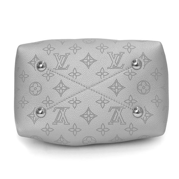 200007522019 7 Louis Vuitton Bella Shoulder Handbag Monogram Mahina Metallic Gray