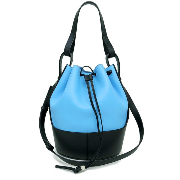 200008401019 Loewe Balloon Medium 2way Shoulder Handbag Blue