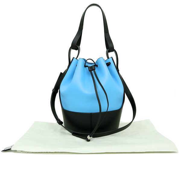 200008401019 2 Loewe Balloon Medium 2way Shoulder Handbag Blue