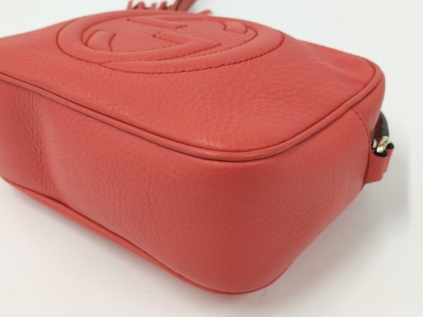 oplus 256 Gucci Soho Small Disco Bag Leather Red