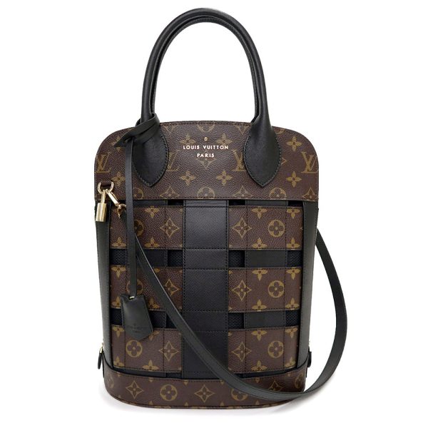 200009004019 Louis Vuitton Tresage Shoulder Handbag Monogram Leather Brown