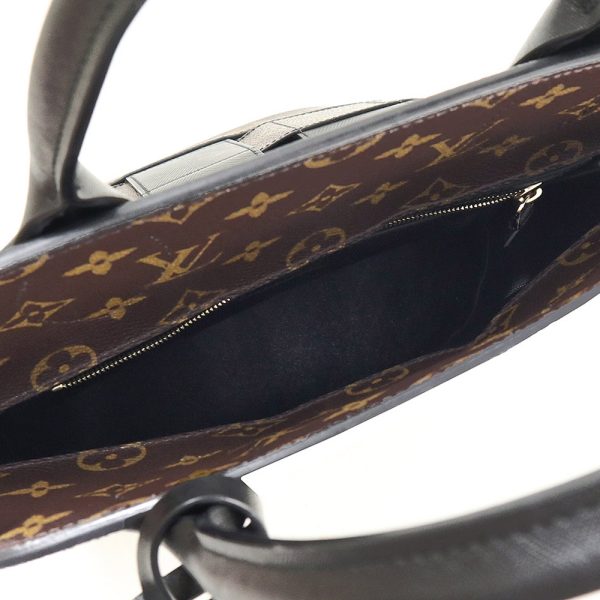 200009004019 3 Louis Vuitton Tresage Shoulder Handbag Monogram Leather Brown