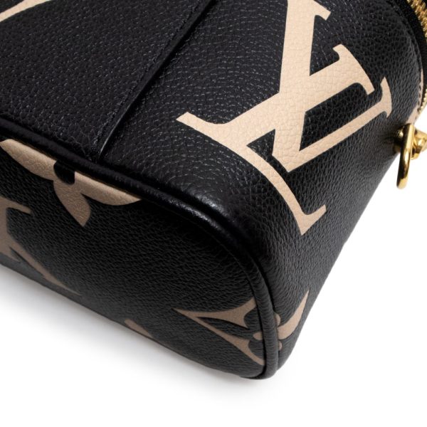 200009109019 10 Louis Vuitton Vanity PM Monogram Empreinte Shoulder Handbag Black