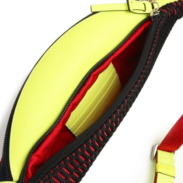 200009115019 4 Christian Louboutin Studs Waist Body Bag Yellow