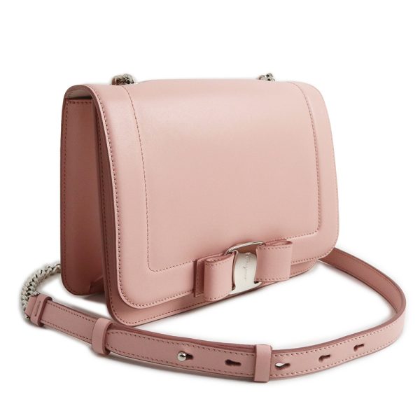 200009347019 4 Salvatore Ferragamo Vara Ribbon Shoulder Bag Pink