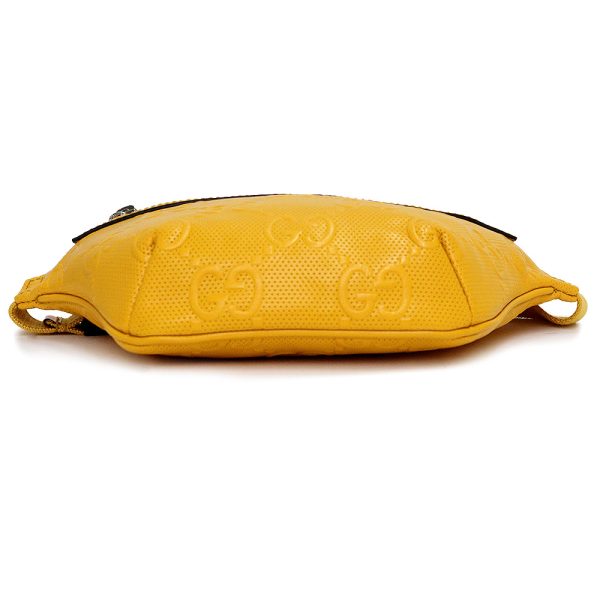 200009691019 7 Gucci Small Belt Body Waist Bag GG Leather Yellow