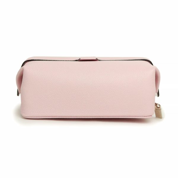 200009777019 8 Valextra Trick Track Handbag Leather Pale Pink