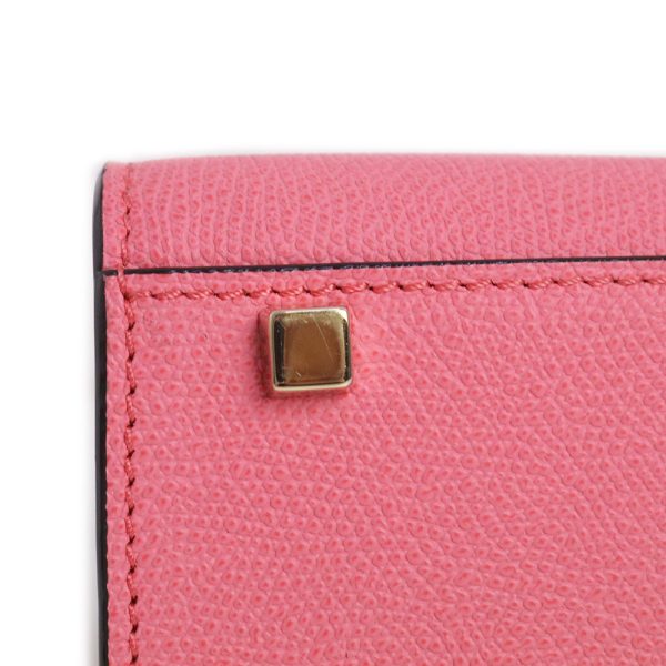 200010117019 10 Valextra Micro Iside Shoulder Handbag Soft Calfskin Blush Pink