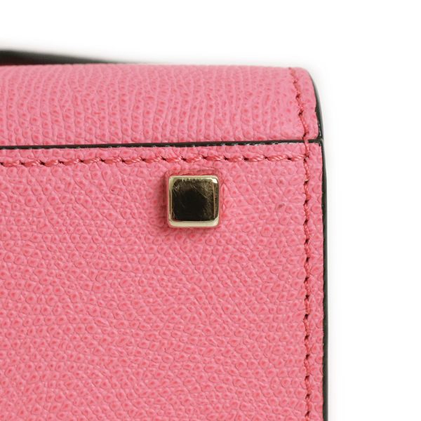 200010117019 11 Valextra Micro Iside Shoulder Handbag Soft Calfskin Blush Pink