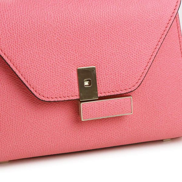 200010117019 13 Valextra Micro Iside Shoulder Handbag Soft Calfskin Blush Pink