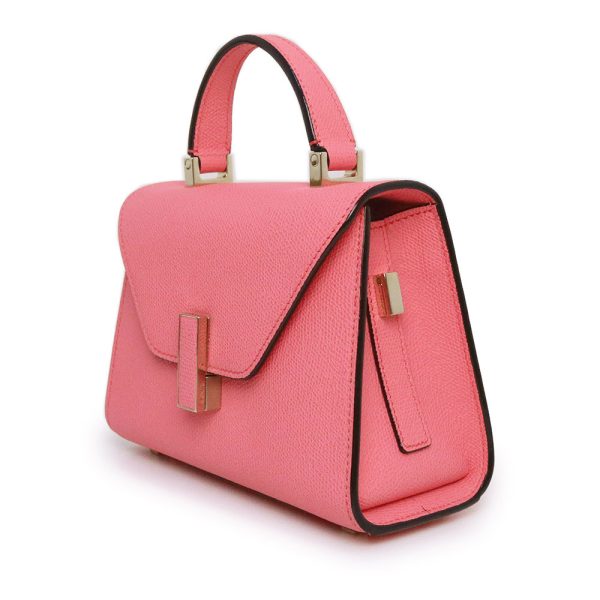 200010117019 4 Valextra Micro Iside Shoulder Handbag Soft Calfskin Blush Pink