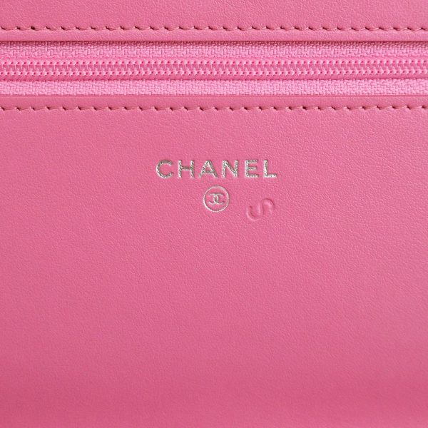 200010475019 8 Chanel Gabriel de Matelasse Chain Wallet Shoulder Bag Calfskin Pink