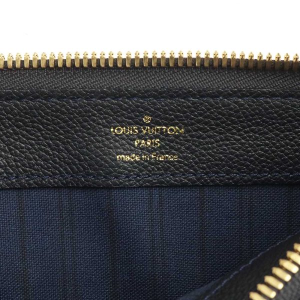 200010495019 10 Louis Vuitton Clutch Monogram Leather Infini Navy