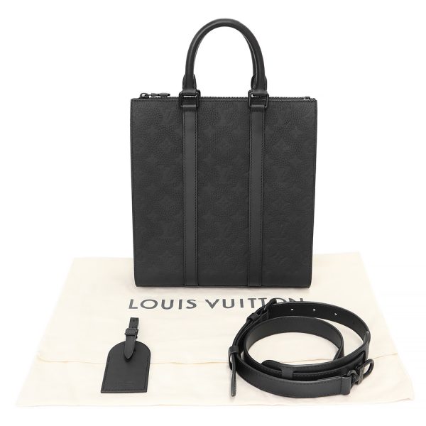 200010641019 2 Louis Vuitton Neverfull MM URS FISCHER Tote Leather Monogram Black