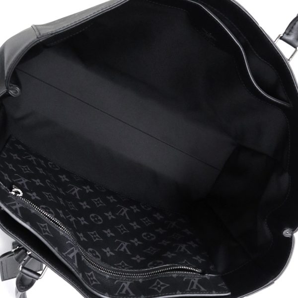 200010642019 3 Louis Vuitton Grand Sac Tote Handbag Monogram Eclipse Black