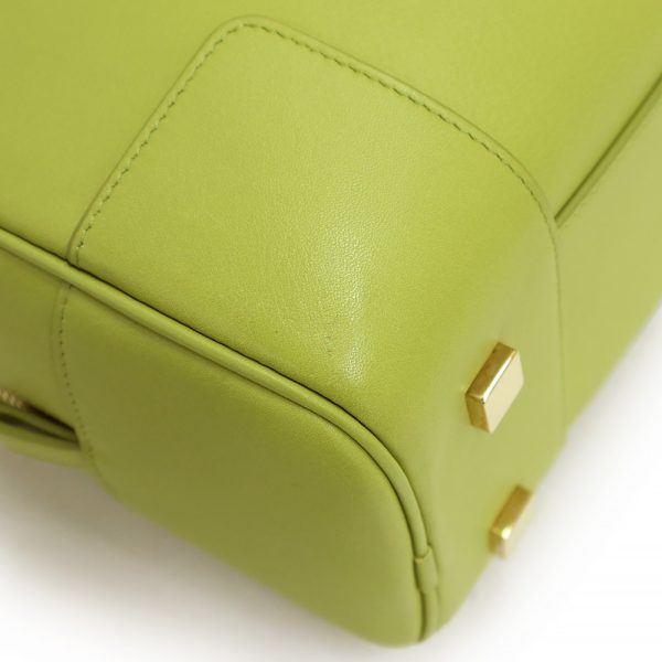 200010652019 10 Loewe Amazona 28 Crossbody Calfskin Leather Lime Green