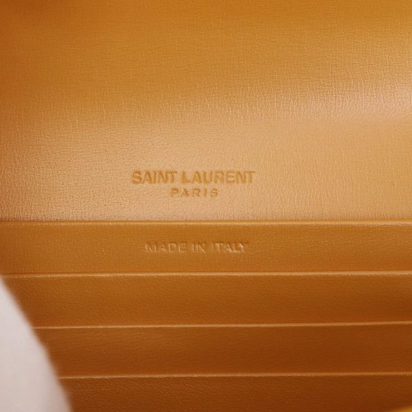 200011201019 9 Saint Laurent Paris Chain Shoulder Bag Orange