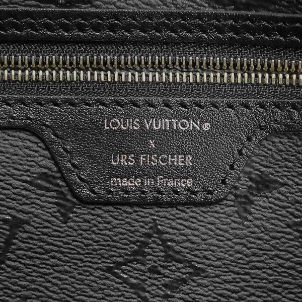 200011486019 8 Louis Vuitton Neverfull MM URS FISCHER Tote Leather Monogram Red
