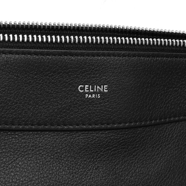 200011690019 8 Celine Romy 2way Shoulder Handbag Calf Leather Black