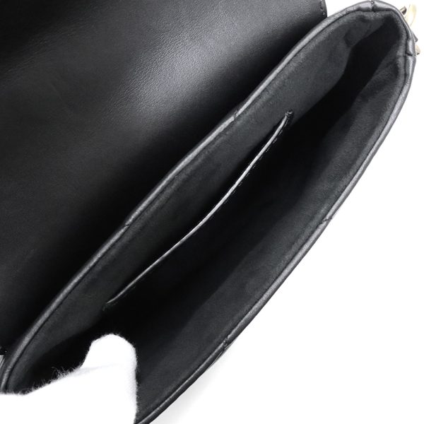 200011800019 4 Louis Vuitton Multi Pochette Chain Shoulder Bag Quilted Calfskin Black