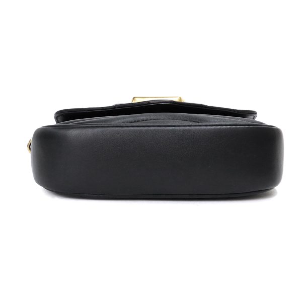 200011800019 8 Louis Vuitton Multi Pochette Chain Shoulder Bag Quilted Calfskin Black