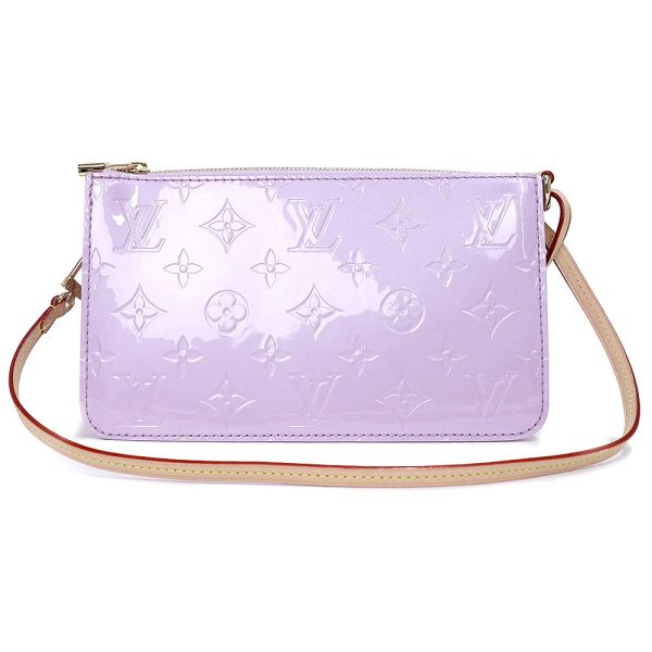 200011814019 Louis Vuitton Pochette Lexington Vernis Patent Enamel Glossy Lilac Purple