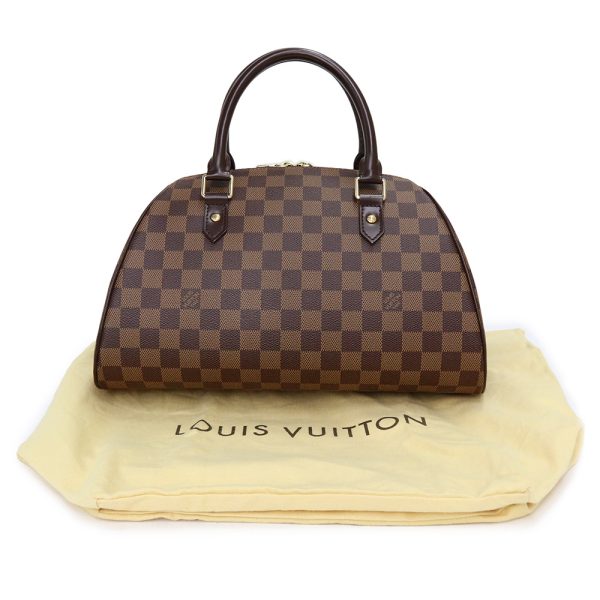 200011829019 2 Louis Vuitton Rivera MM Handbag Damier Brown