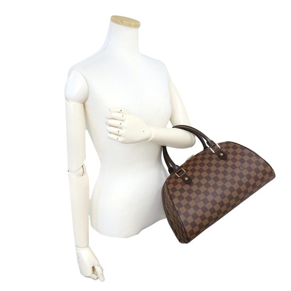 200011829019 8 Louis Vuitton Rivera MM Handbag Damier Brown