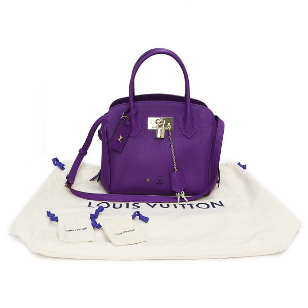 200011835019 2 Louis Vuitton Mira PM Shoulder Handbag Calfskin Purple
