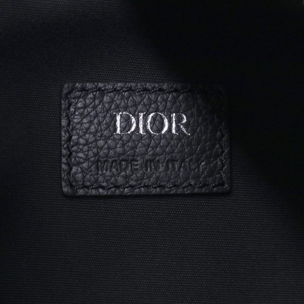 200011849019 9 Christian Dior Scarab Crossbody Grained Calfskin Jacquard Silver