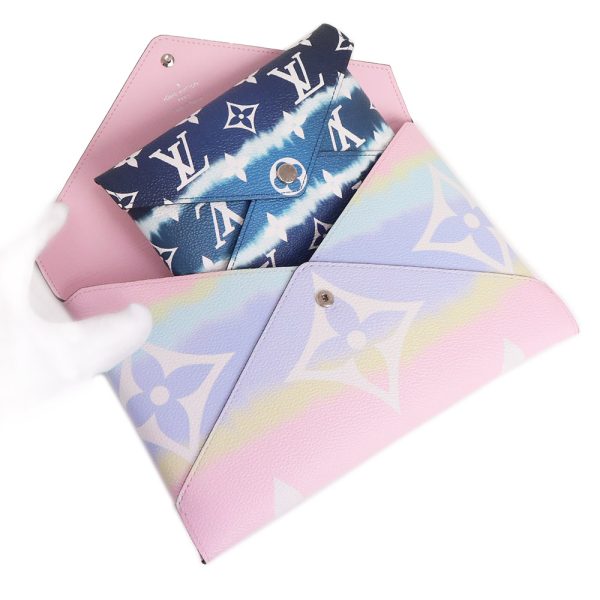 200011869019 9 Louis Vuitton Pochette Kirigami Monogram Pastel Pink Blue