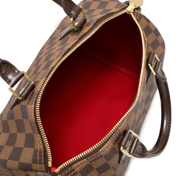 200011912019 3 Louis Vuitton Speedy 30 Handbag Brown