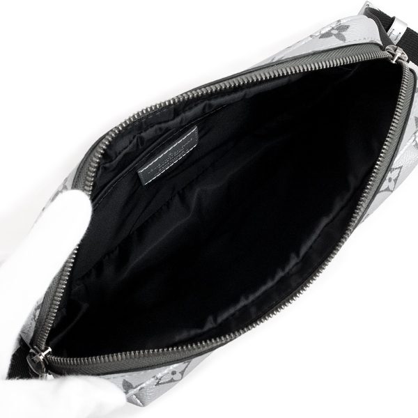 200012196019 2 Louis Vuitton Reflect Messenger PM Shoulder Bag Monogram Silver