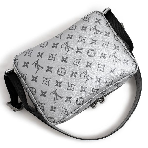 200012196019 5 Louis Vuitton Reflect Messenger PM Shoulder Bag Monogram Silver