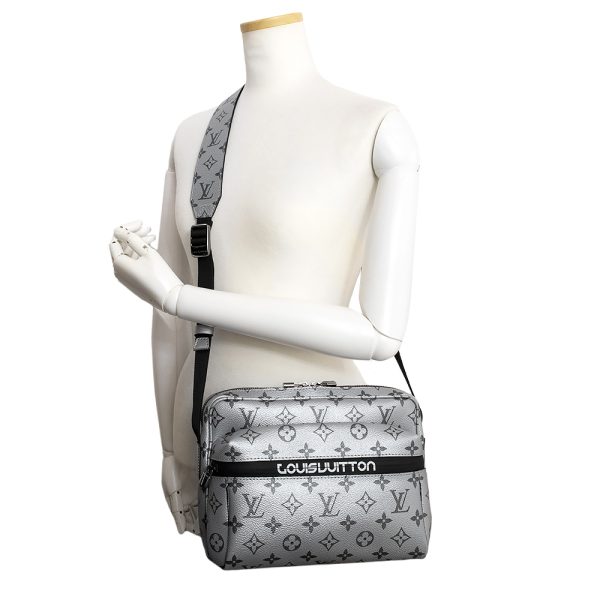 200012196019 7 Louis Vuitton Reflect Messenger PM Shoulder Bag Monogram Silver
