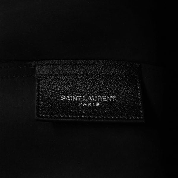 200012300019 9 Saint Laurent Paris Sack Shopping Tote Bag Black