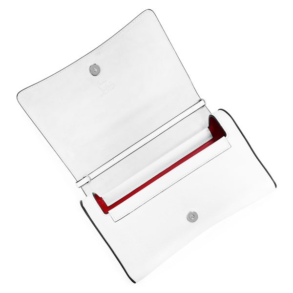 200012732019 3 Christian Louboutin Clutch Shoulder Bag White