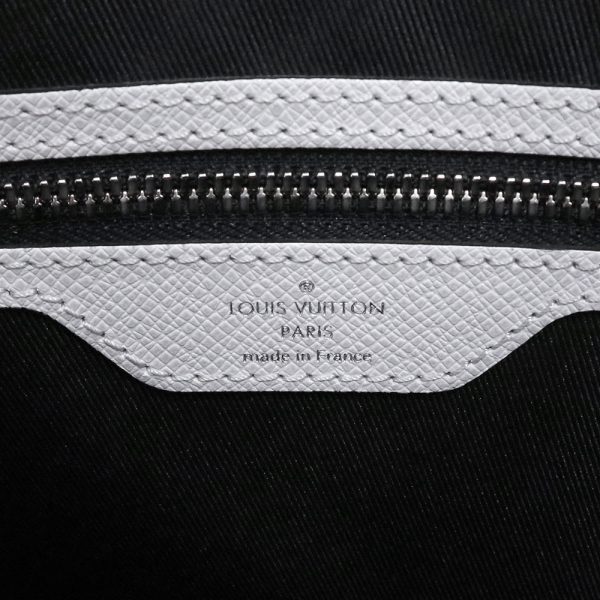 200012737019 9 Louis Vuitton Bandouliere Taiga Leather Monogram Taigarama White